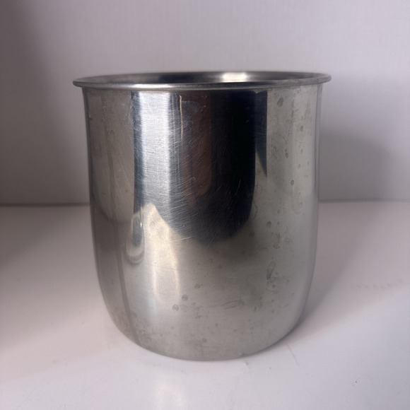 case-mate Other - Ecko Stainless Steel Container Case Bowl Utencil Holder Vintage Metal‎